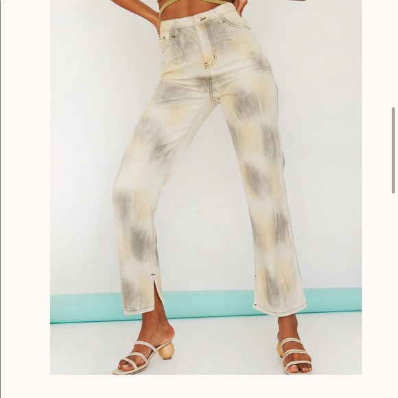 Cali Streets Tie Dye Jeans - Picture 2 of 4